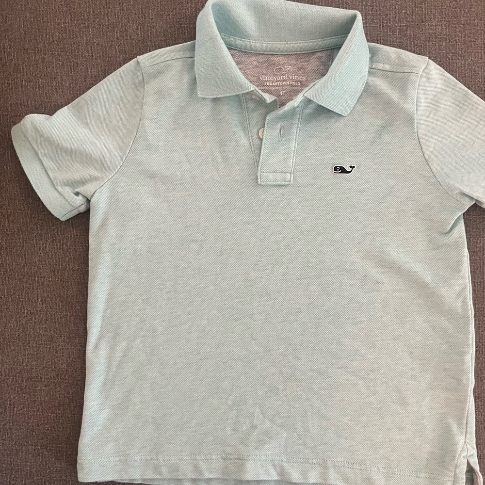 Vineyard Vines Blue Polo Shirt Classic Style